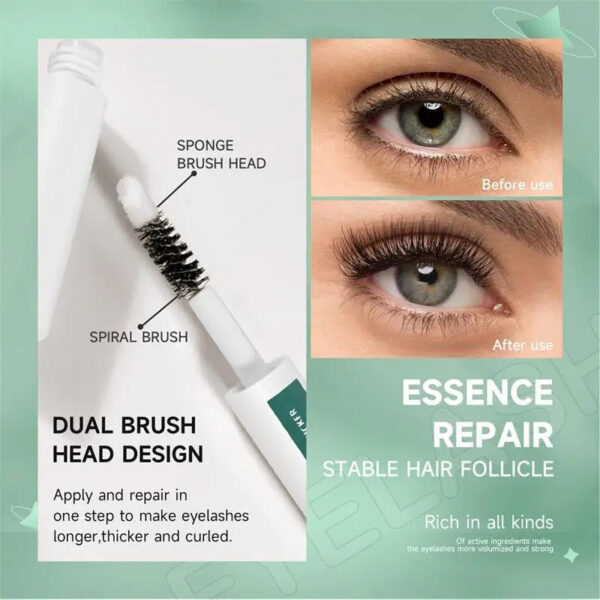 Fast Eyelash Growth Serum 7 Days Natural Eyelash Enhancer Longer Fuller Thicker Lashes Treatment Products Eye Care Makeup - Image 6